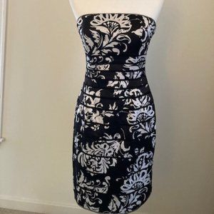 White House Black Market strapless dress